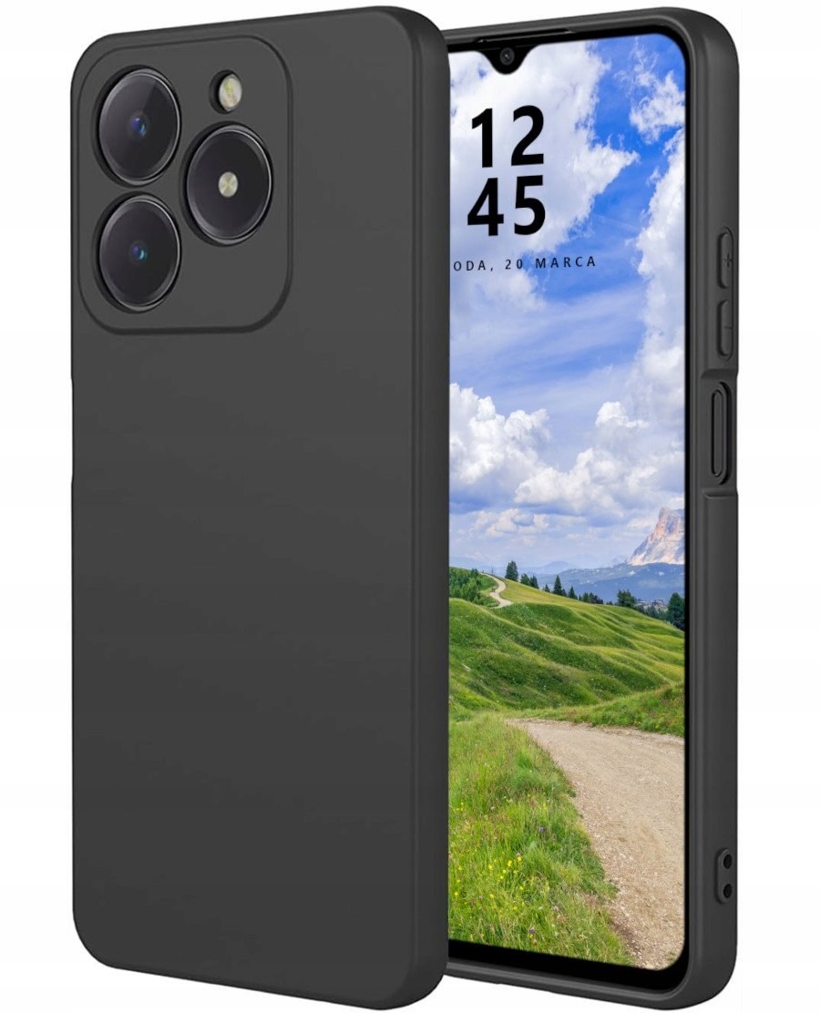 Чохол накладка Silicone Case Realme C63/ C61 Black - -