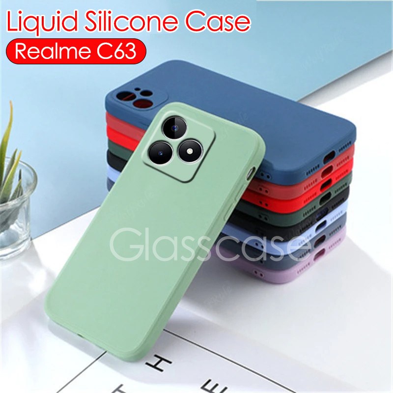 Чохол накладка Silicone Case Realme C63/ C61 Blue - -