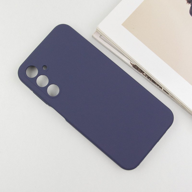 Чохол накладка Silicone Cover Lakshmi Full Camera для Samsung Galaxy A04s Midnight Blue - -