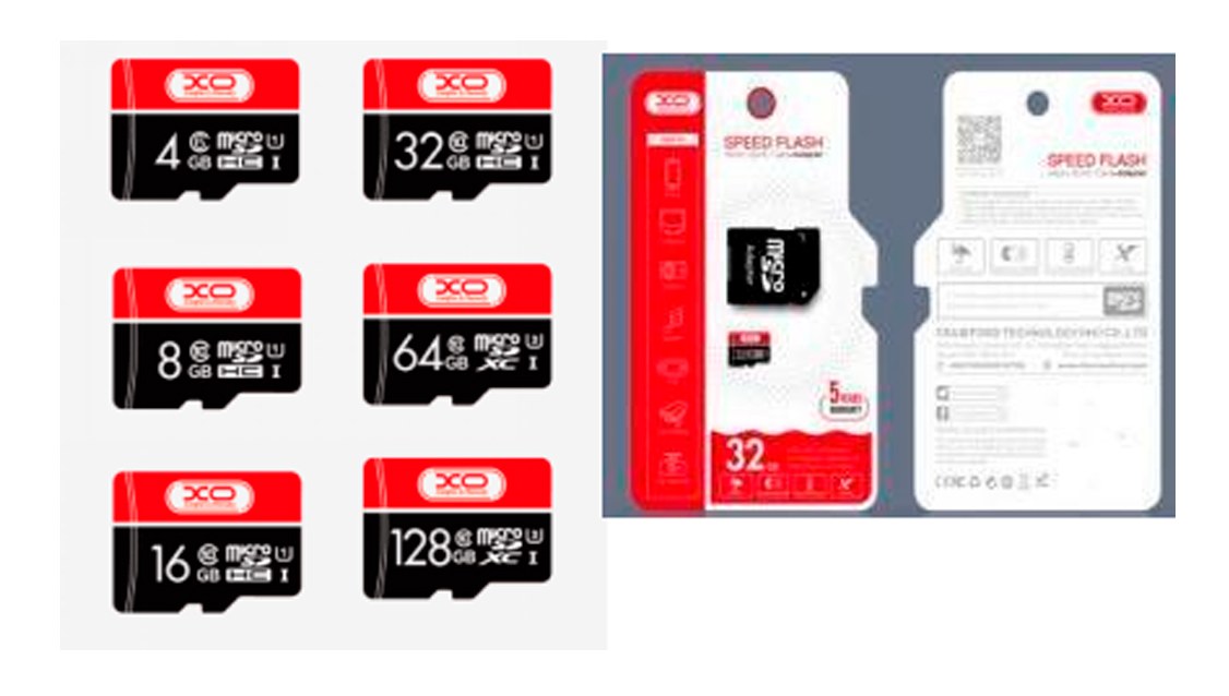Карта пам`яті XO High level 16Gb 10 Class без адаптера