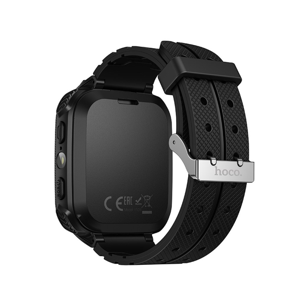 Дитячий годинник Hoco Y105 (Підтримка дзвінка) Black