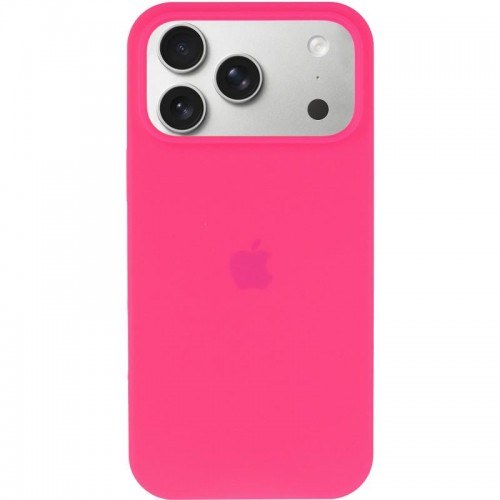 Чохол накладка Silicone Case Full Protective Apple iPhone 17 (6.3`) Pink
