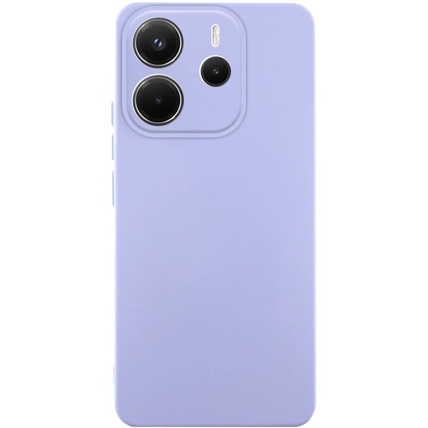 Чохол накладка Silicone Case Full Xiaomi Redmi Note 14 Pro 4G Light Purple