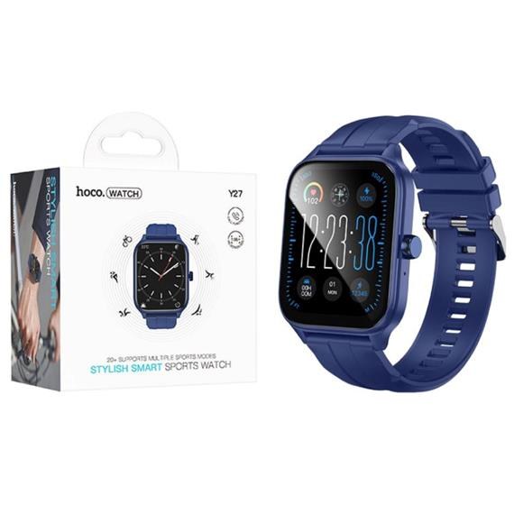 Смарт-годиннік Hoco Y27 Smart Sports (call version) Blue