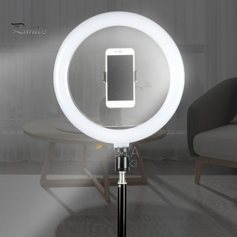 Кільцева світлодіодна Led LJJ 10 (26см) із затискачем для телефону
