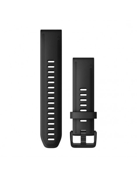 Ремінець SILICONE 20 mm. Black