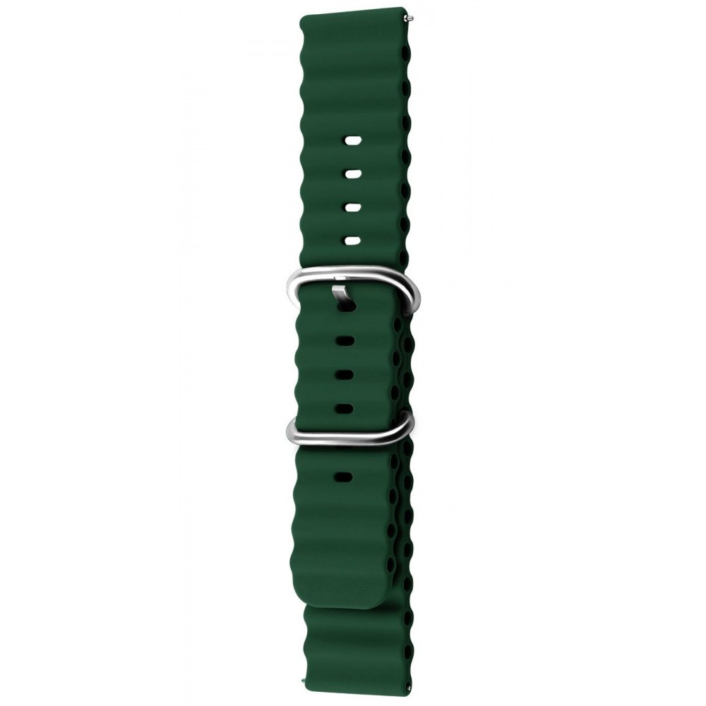 Ремінець SILICONE 20 mm. Grass Green