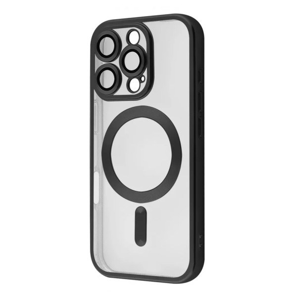 Чохол накладка Monro MagSafe iPhone 16 Pro Black