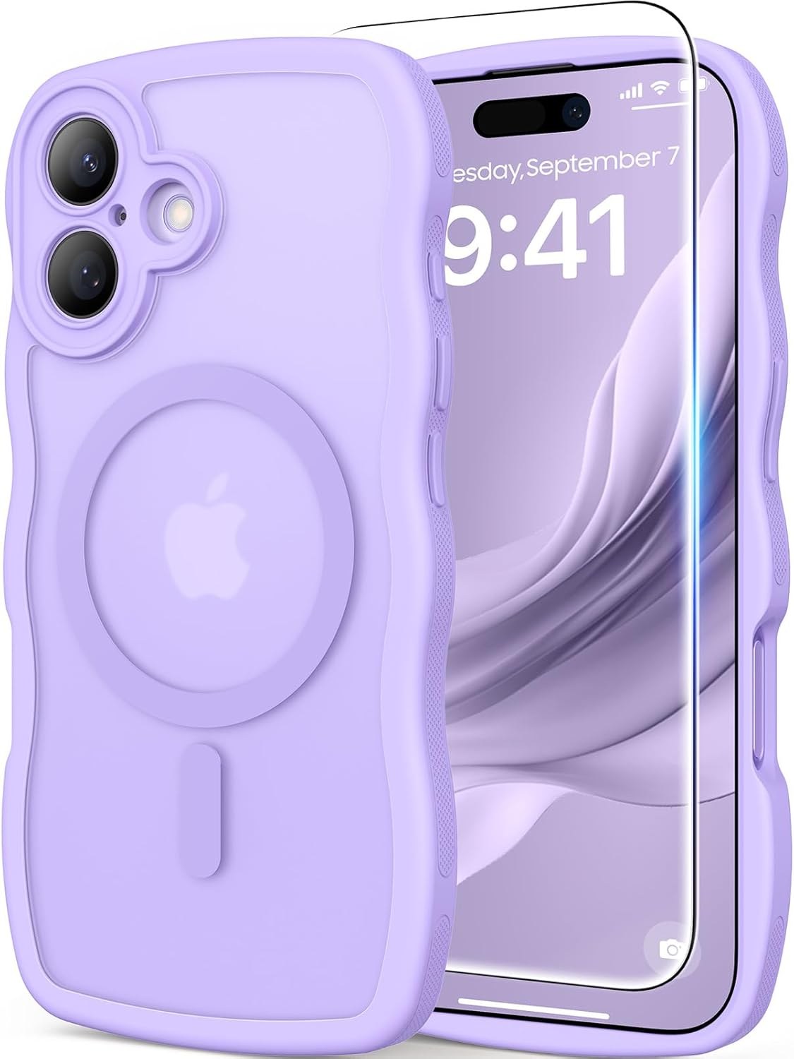 Чохол накладка Silicone Case Full Camera Protective iPhone 17 Pro 6,3` Light Purple