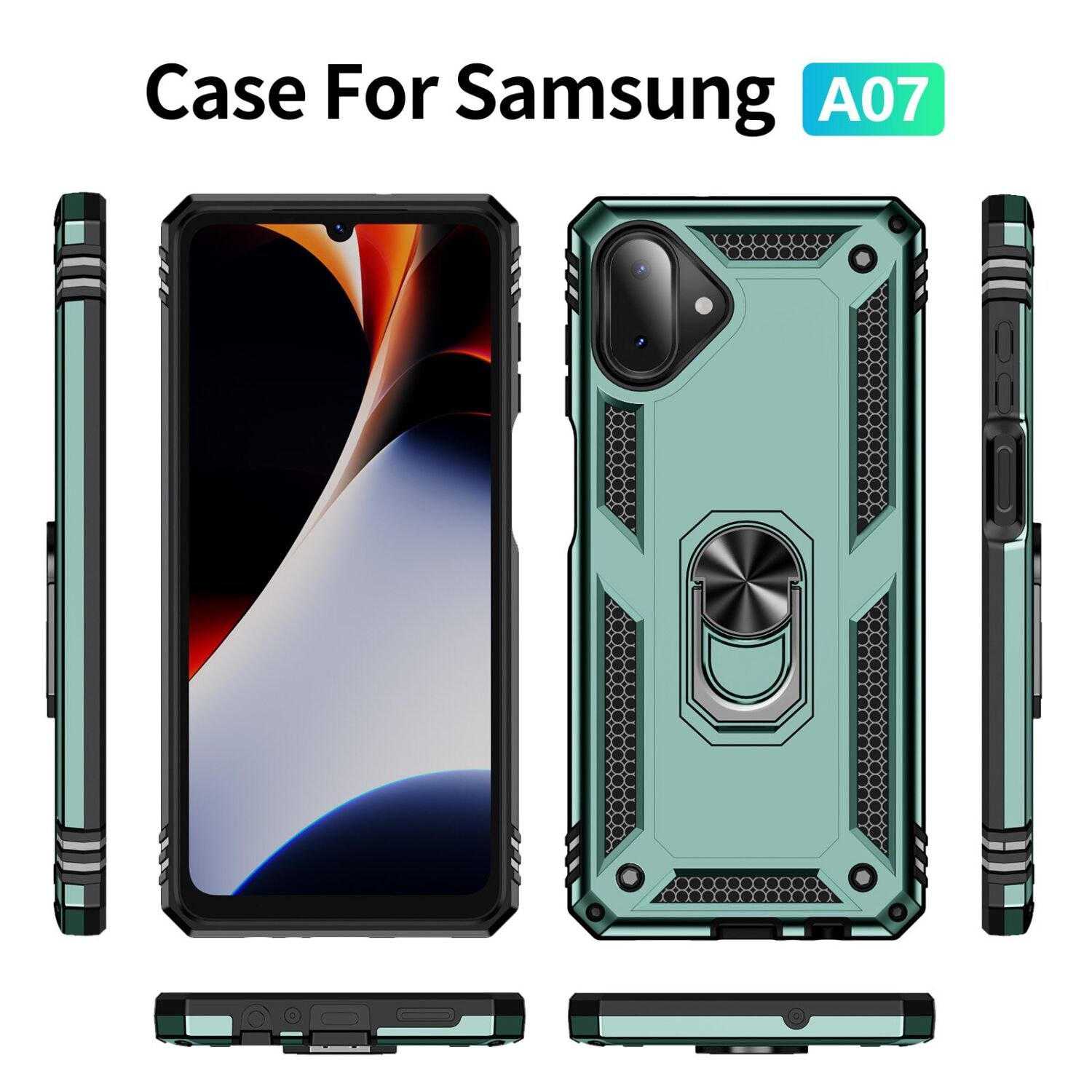 Чохол наклада WAVE Gleam Case Samsung Galaxy A07 Gold Stripes