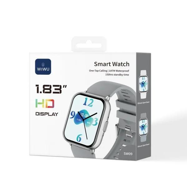 Смарт-годинник WiWU SW09 Smart sports watch (call version) Silver
