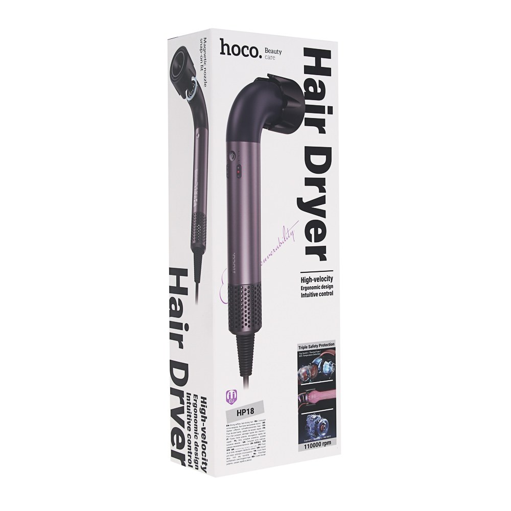 Фен для волос Hoco HP18 Swift Dry (1450W) Purple
