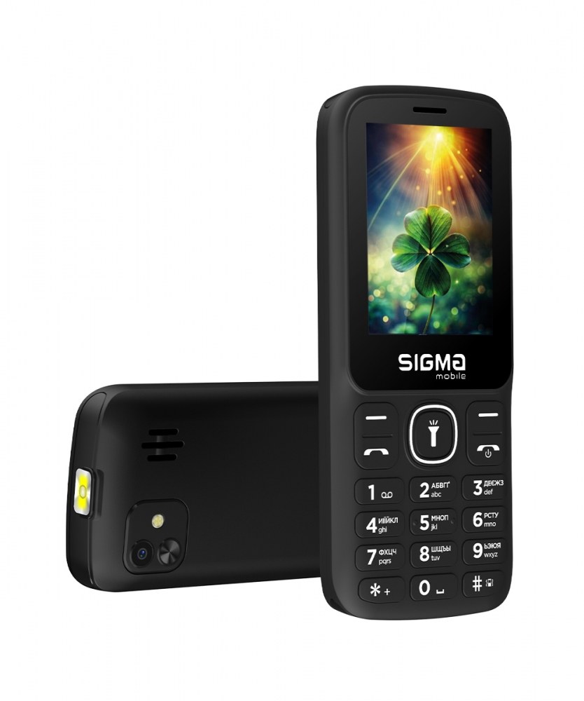 Мобільний телефон Sigma X-style 242 LUCKY black