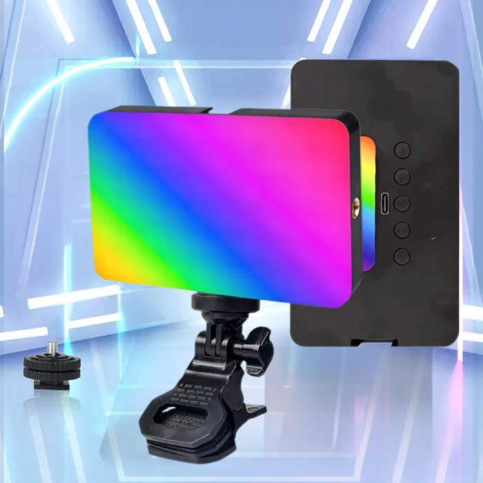 Міні LED лампа RGB D20 для фото та відео
