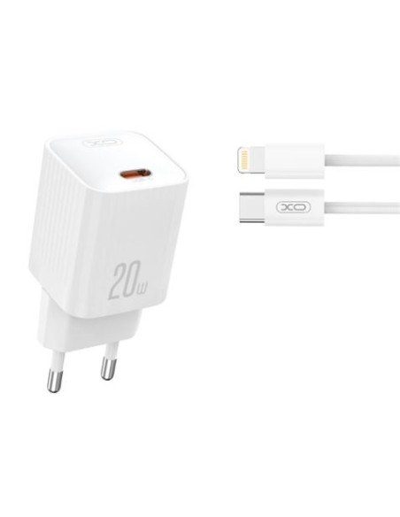 МЗП PD XO L146 20W/1 USB-C + Type-C White