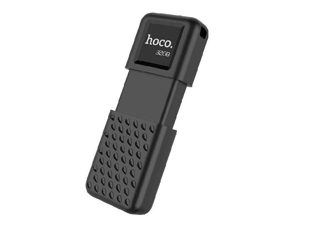 Флеш-накопичувач USB HOCO UD6 Intelligent U disk 32Gb matte Black