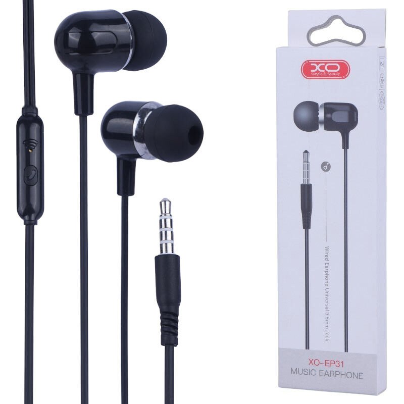 Навушники XO EP31 Black