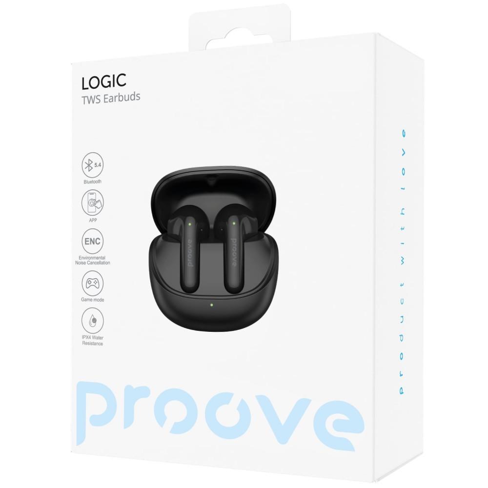 Бездротові навушники Proove Logic TWS (APP) Pearl White
