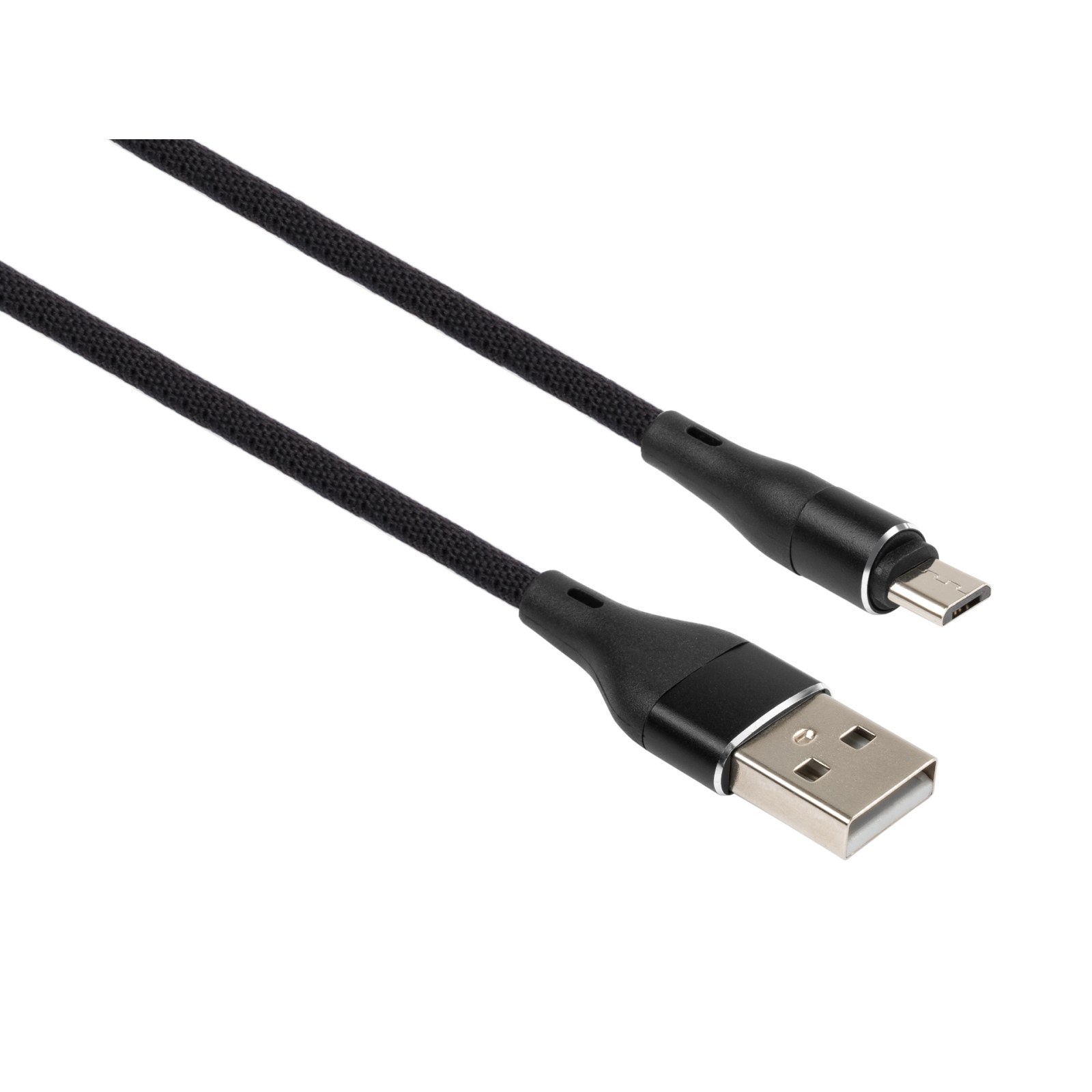 Дата кабель Micro USB Short Black без пакування