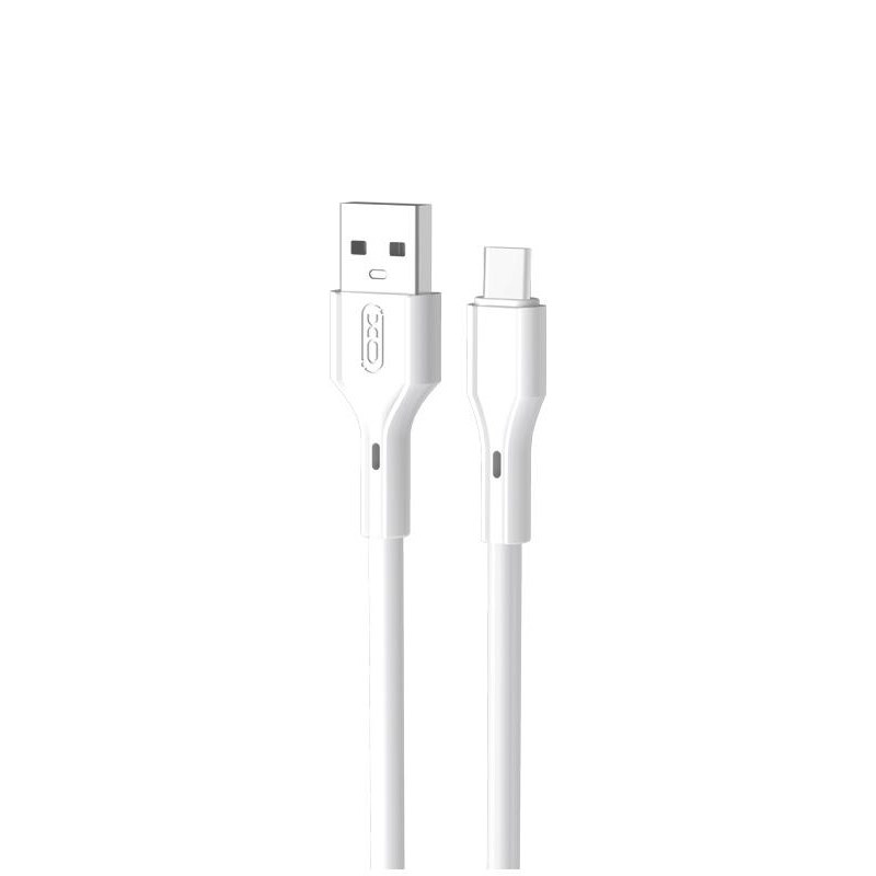 Дата кабель XO NB230 Type-C 2.4A/1m White