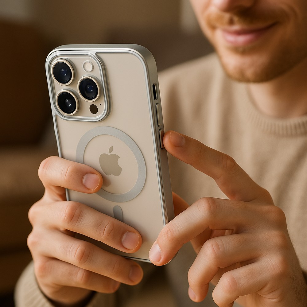 Чохол накладка Hawaii with Magsafe for iPhone 12/12 Pro Clear
