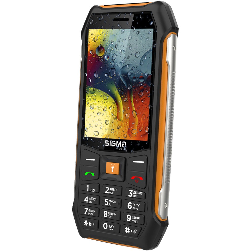 Мобільний телефон Sigma X-style 323 RAIN IP54 Black